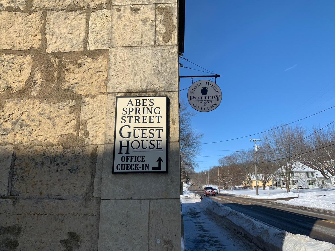 Abe'S Spring Street Guest House Galena Exterior photo