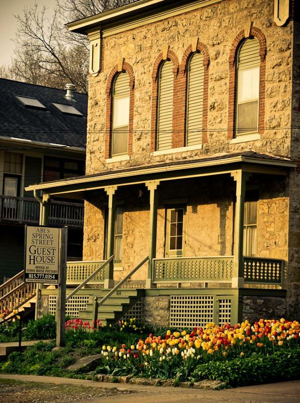 Abe'S Spring Street Guest House Galena Exterior photo